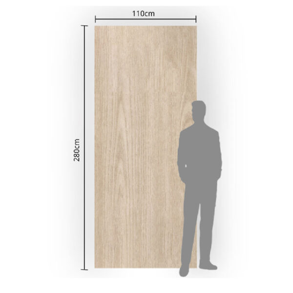 Płyta Węglowa Rovere Chiaro Matowa 280 x 110 cm