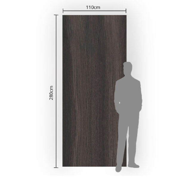 Płyta Węglowa Rovere Scuro Matowa 280 x 110 cm