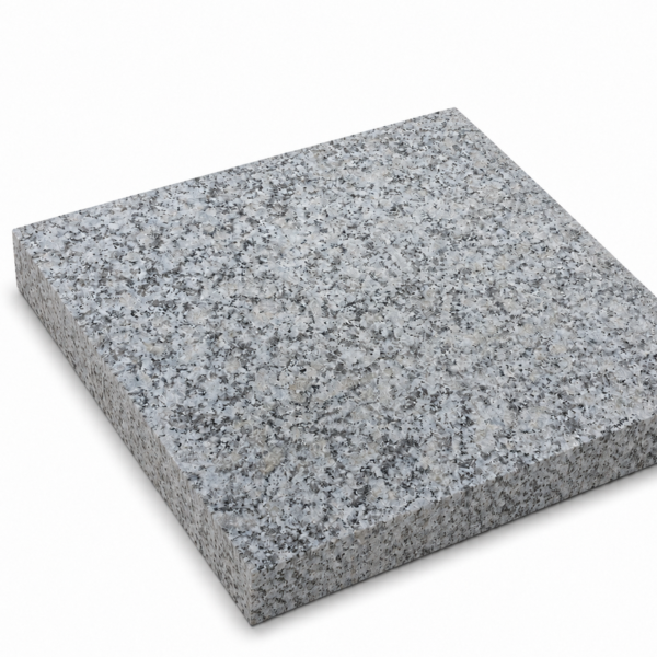 Płytka Granitowa Szara Płomieniowana Bianco Sardo G602 60 x 60 x 5 cm