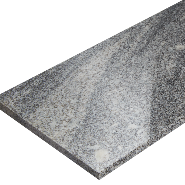 Stopień Granitowy Royal Juparana Płomieniowany 150 x 33 x 3 cm