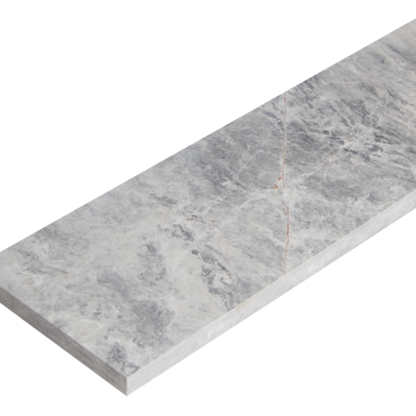 Podstopień Marmurowy Tundra Grey Szlifowany 135 x 16,5 x 2 cm