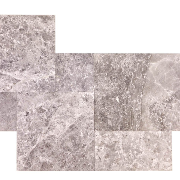 Płytki Marmur Tundra Grey Premium Polerowany Komplet 0,742 m2