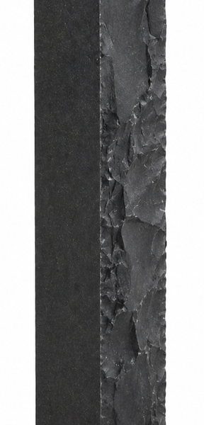 Palisada Łupana | Obrzeże Wapienne Kadappa Black Limestone 100 x 10 x 10 cm