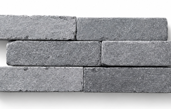 Kostka Brukowa Kadappa Black Limestone Bębnowany 20 x 5 x 5 cm
