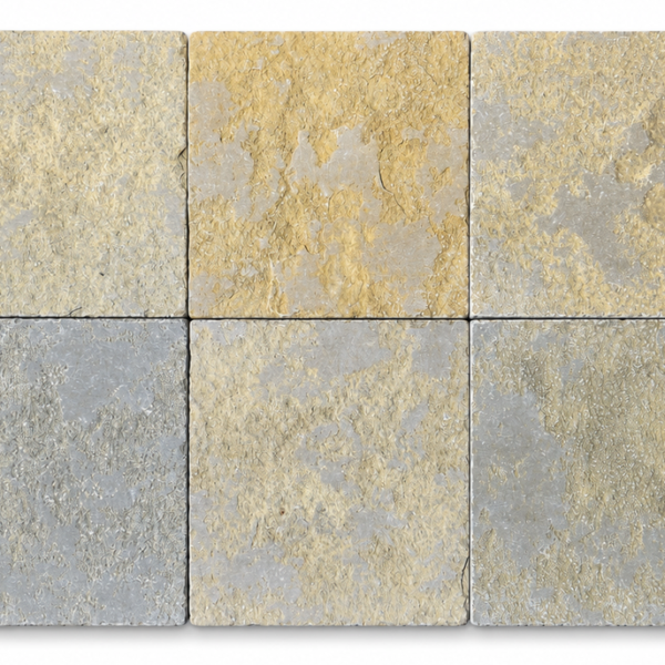 Płytka Tandur Yellow Limestone Pół-Szlifowana Bębnowana 20 x 20 x 1,5 cm