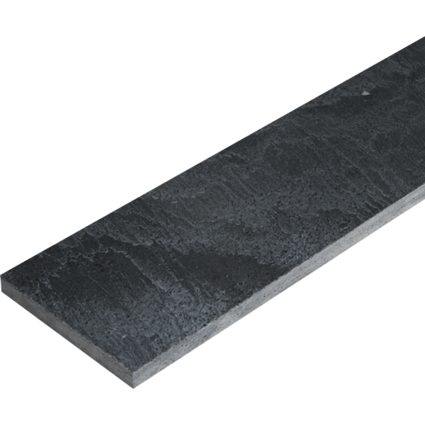 Podstopień Kwarcyt Silver Grey Leather 150 x 16,5 x 2 cm